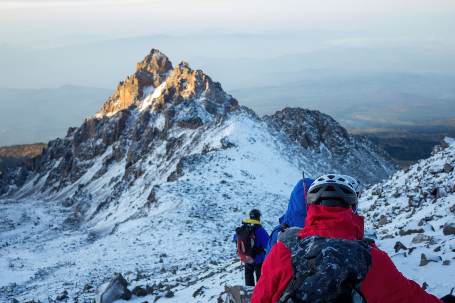 Ascenso nevado al Pico de Orizaba